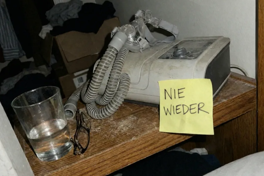 Never again DE